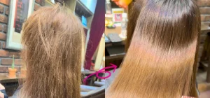 エイジングダメージ毛もさいたま市浦和で髪質改善デザイン縮毛矯正をするとここまで変わるビフォアーアフター写真