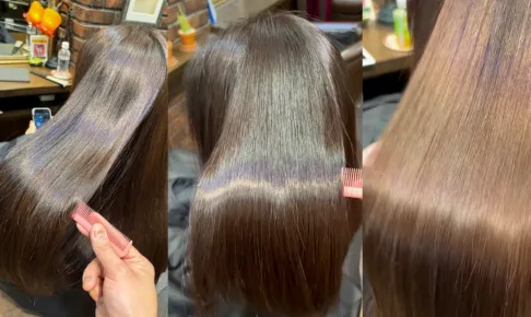浦和髪質改善デザイン縮毛矯正の写真