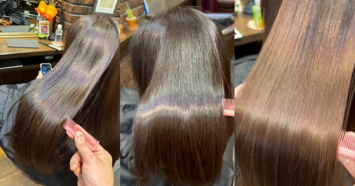 浦和髪質改善デザイン縮毛矯正の写真