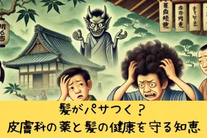 髪がパサつく?皮膚科の薬と髪の健康を守る知恵