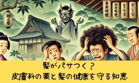 髪がパサつく？皮膚科の薬と髪の健康を守る知恵