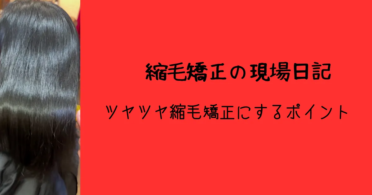 浦和で髪質改善デザイン縮毛矯正専門店の艶髪の写真