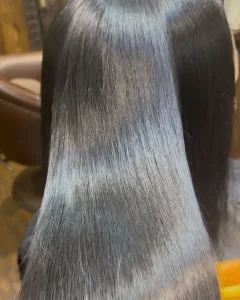 浦和の美容室エナで施術した縮毛矯正のafter写真。独自の髪の艶と柔らかさが特徴。