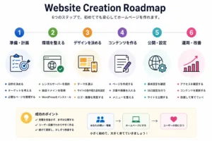 Website Creation Roadmapの画像